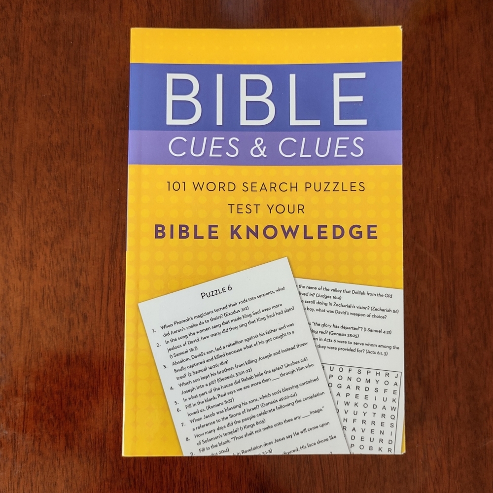 Bible Cues & Clues Word Puzzle